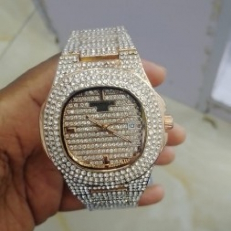 Luxury Diamonds High Quality Watch Gold